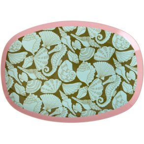 RICE Tallerken 23 cm, Sea Shell