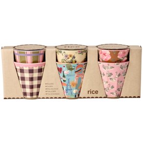 RICE Krus 6 stk. 25 cl, Bon Vivant/Multi