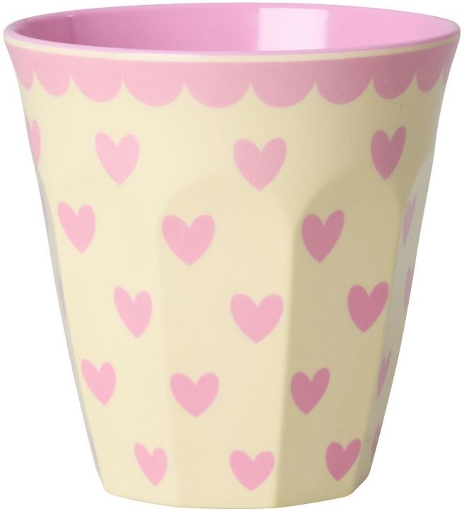 RICE Favorite Hearts Tasse 6er Set 25 cl, Multi