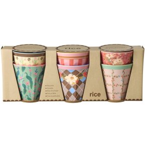 RICE Krus 6 stk. 16 cl, All You Need Is Love And...