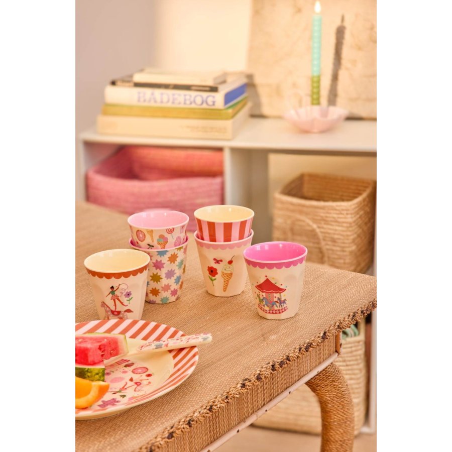 RICE KIDS Kop 6 stk. 16 cl, Fun Fair/Pink