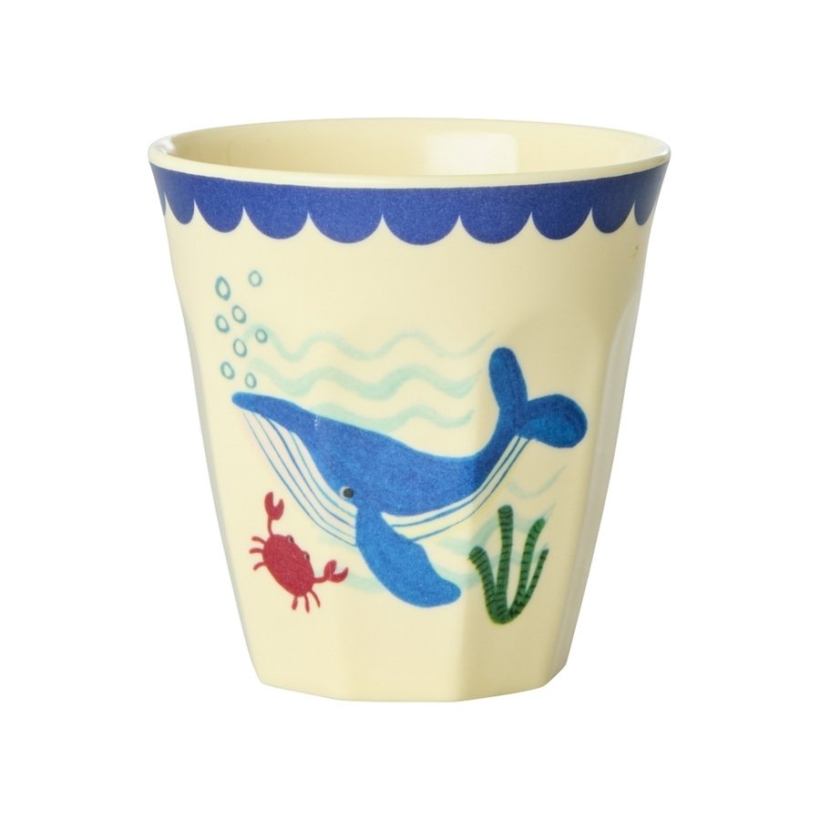RICE KIDS Ocean Tasse 6er Set 16 cl, Blau