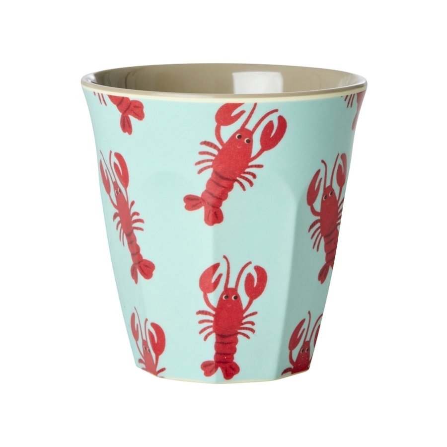 RICE KIDS Ocean Tasse 6er Set 16 cl, Blau