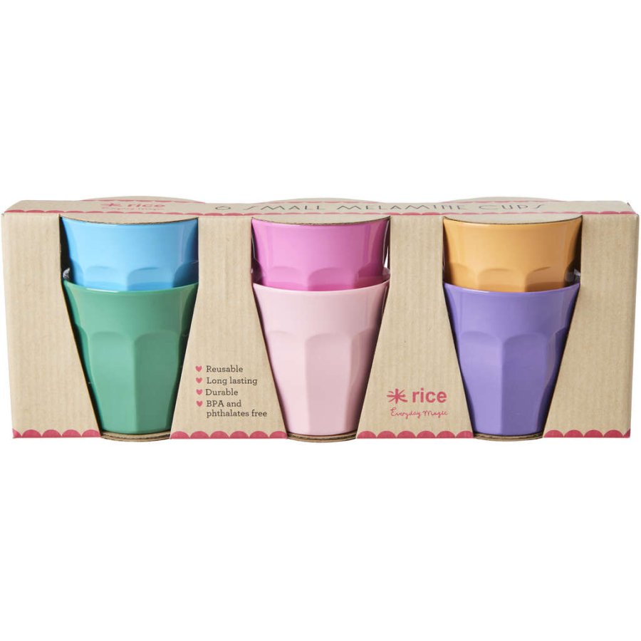 RICE Becher 6er Set 16 cl, La Joie De Vivre