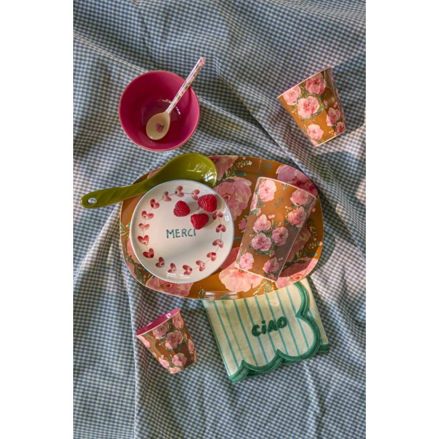 RICE Krus 25 cl, Floral Fiesta Rose