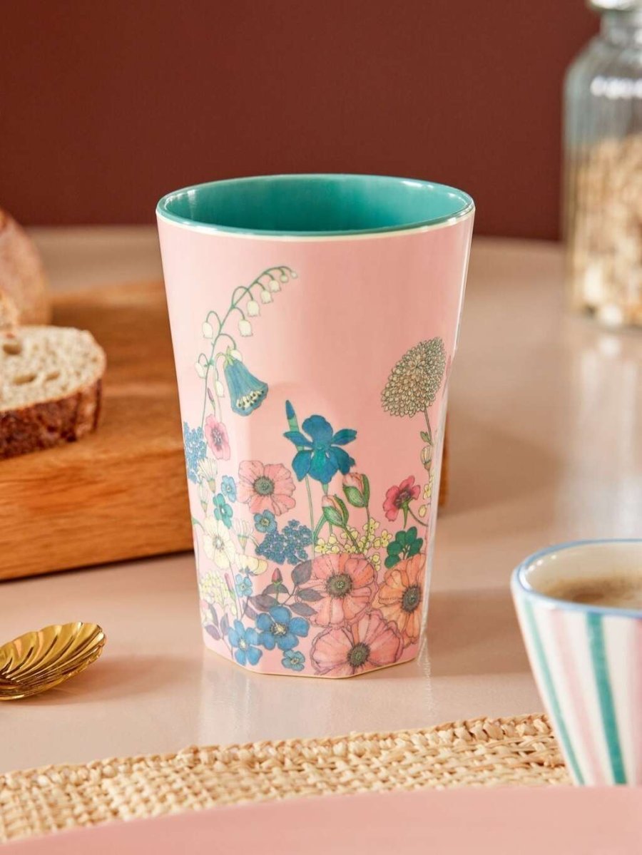 RICE Tasse 40 cl, Flower Collage