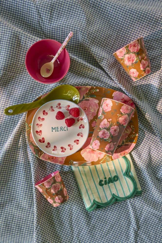 RICE Krus 40 cl, Floral Fiesta Rose