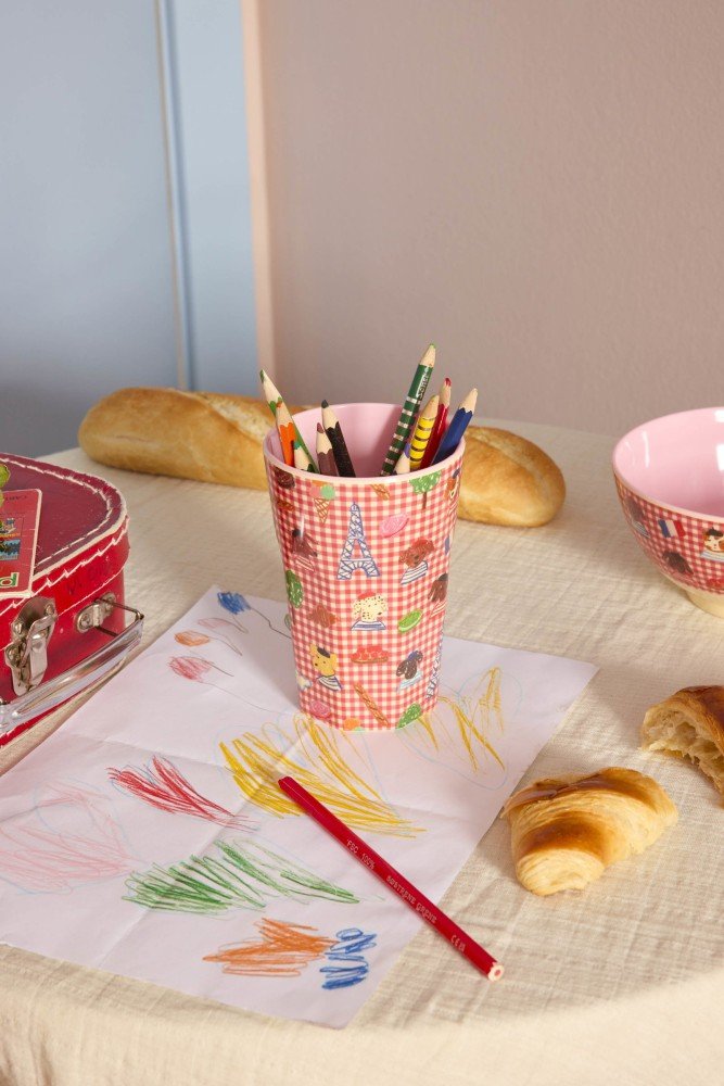 RICE KIDS Kop 40 cl, Kids in Paris/R�d