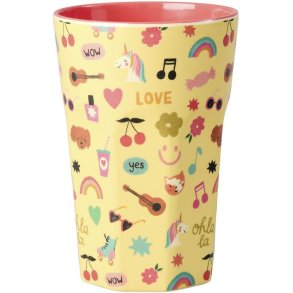 RICE Kids Kop 40 cl, Unicorn/Lys Gul