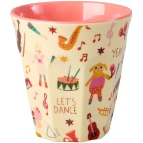 RICE Kids Kop 25 cl, Music Band/Pink