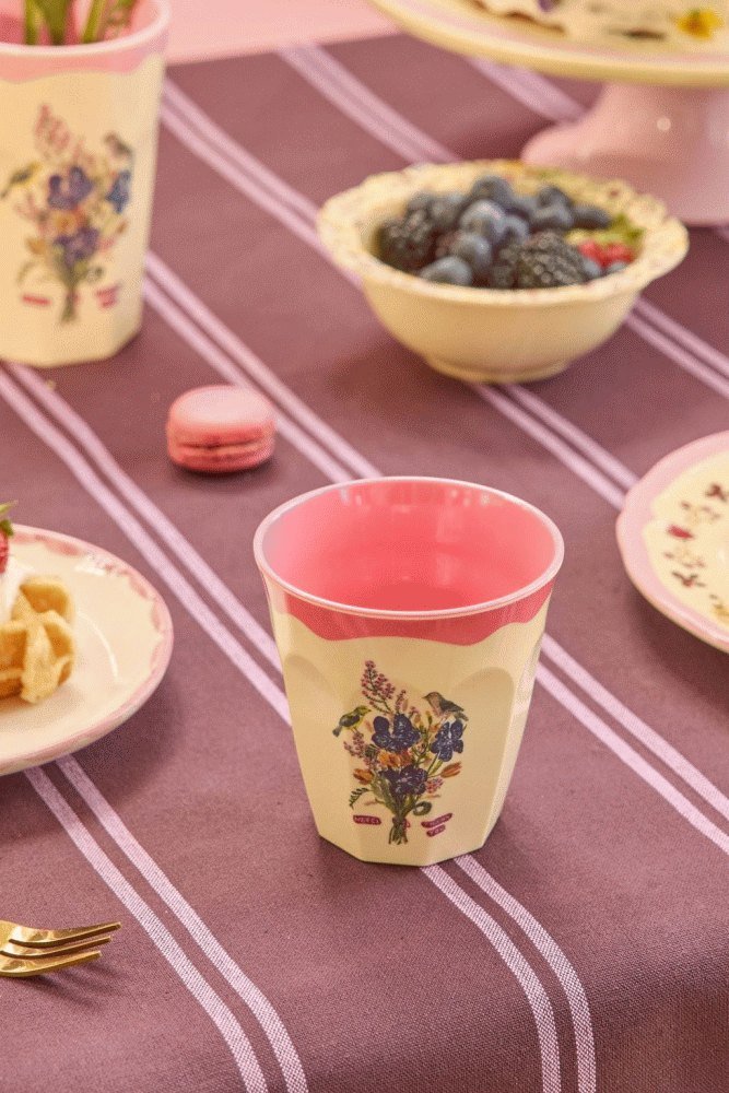 RICE Nathalie Lt Tasse 25 cl, Pink