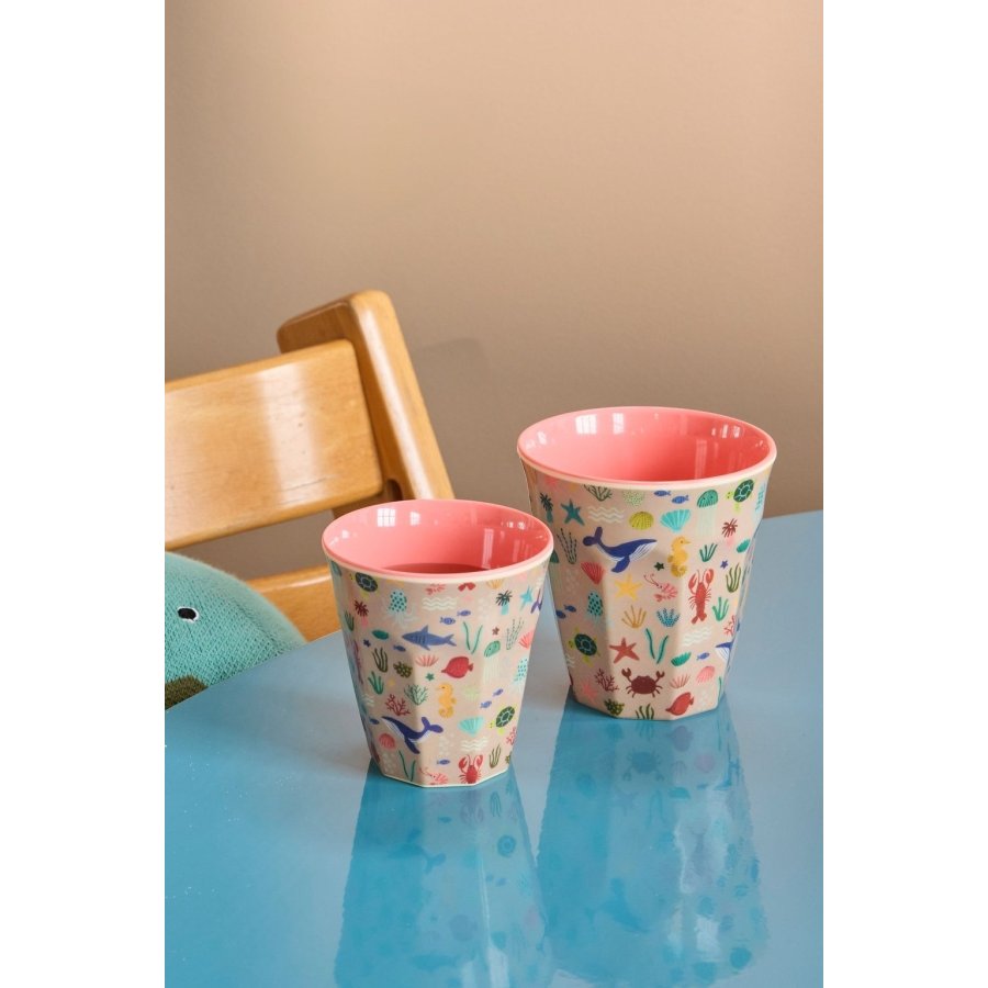 RICE KIDS Ocean Tasse 25 cl, Coral