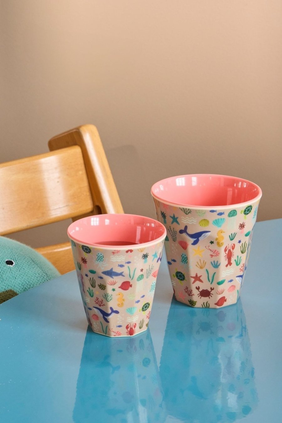 RICE KIDS Ocean Tasse 25 cl, Coral