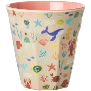 RICE KIDS Ocean Tasse 25 cl, Coral