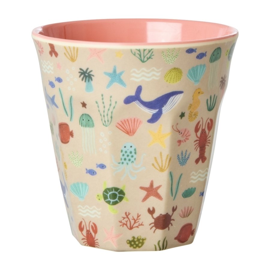RICE KIDS Ocean Tasse 25 cl, Coral