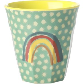 RICE KIDS Tasse 25 cl, Rainbow/Stars
