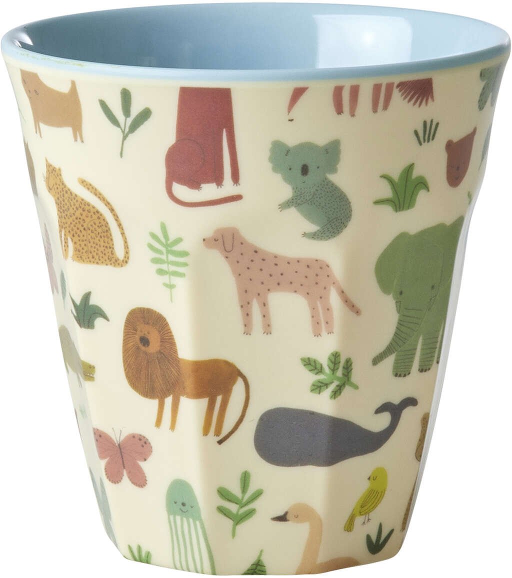 RICE Kop 25 cl, Lyseblå Sweet Jungle Kopper Hjem.dk