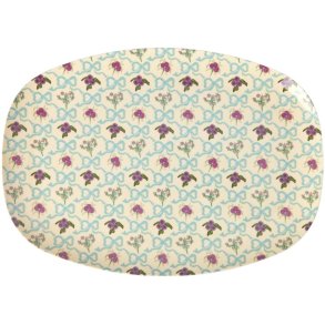 RICE Tallerken 30 cm, Bow and Bouquet