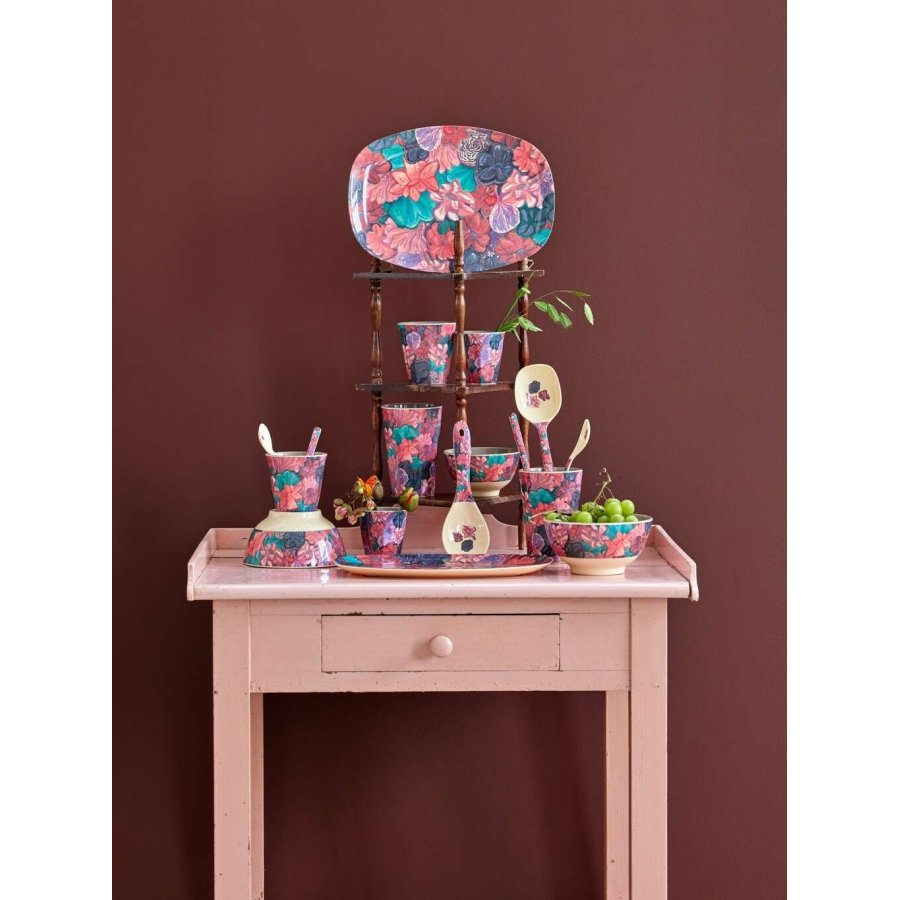 RICE Tallerken 30 cm, Forest Flower