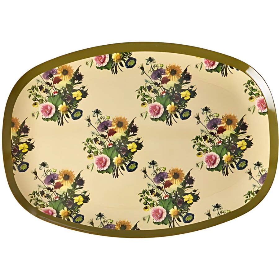 RICE Teller 30 cm, Retro Bouquet