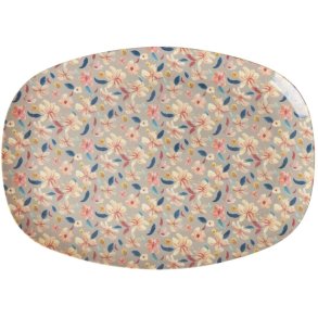 RICE Tallerken 30 cm, Sandy Flower