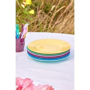 RICE Tallerken 6 stk Ø25 cm, Show Your True Colors