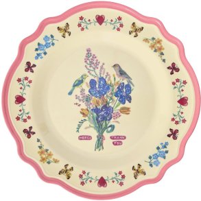 RICE Nathalie Lt Schale 28 cm, Neon Pink