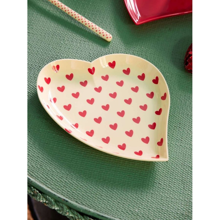 RICE Platte 20,5 cm, Darling Hearts