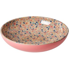 RICE Salatskl 30 cm, Sandy Flower