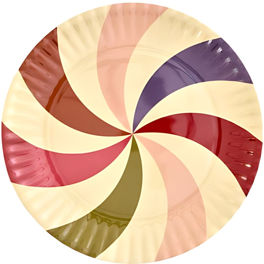 RICE Serveringsfad �40,5 cm, Spin Color Effect