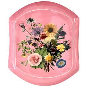 RICE Bakke 18,5x22,5 cm, Flower Bouquet