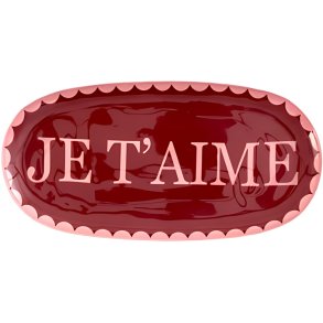 RICE Bakke 11x23 cm, JE T' AIME