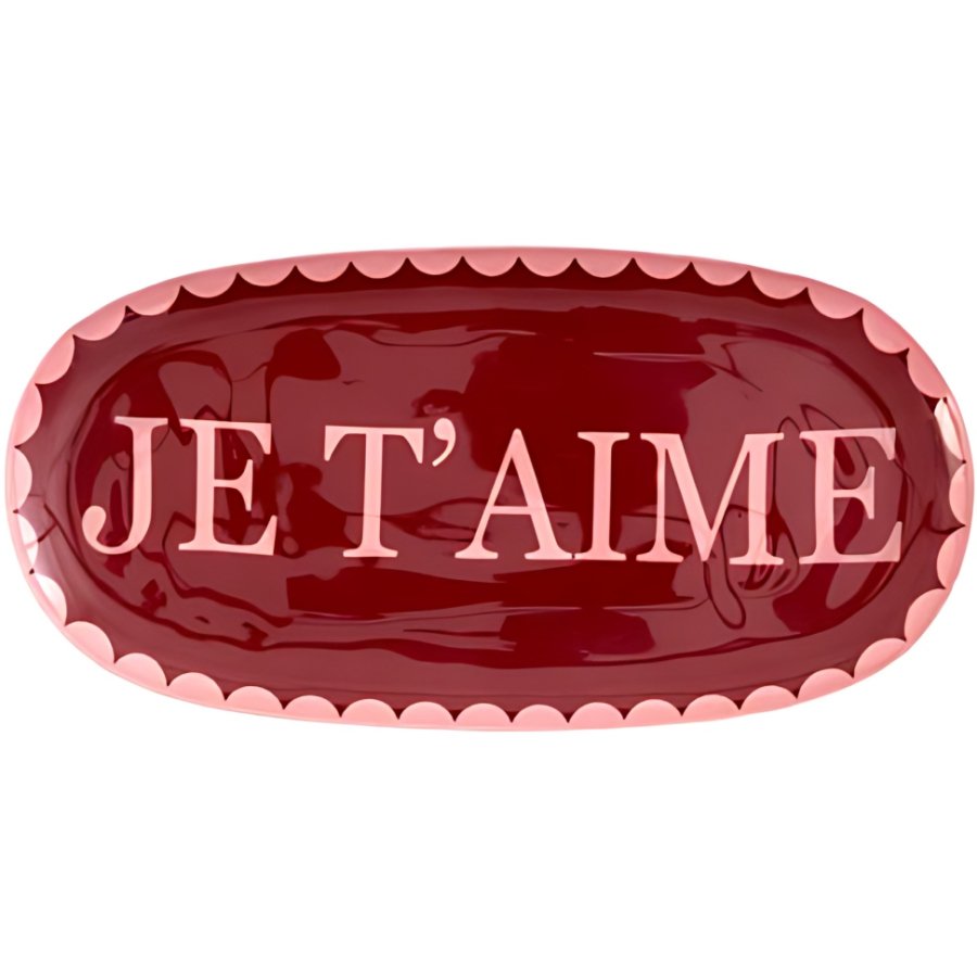 RICE Bakke 11x23 cm, JE T' AIME