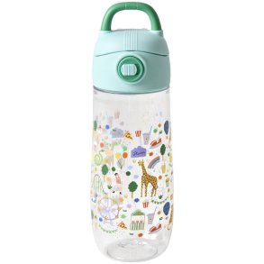 RICE KIDS Trinkflasche 550 ml, Fun Fair/Mint