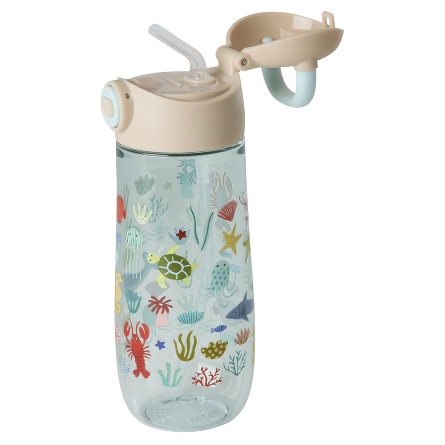 RICE KIDS Ocean Trinkflasche 550 ml, Blau