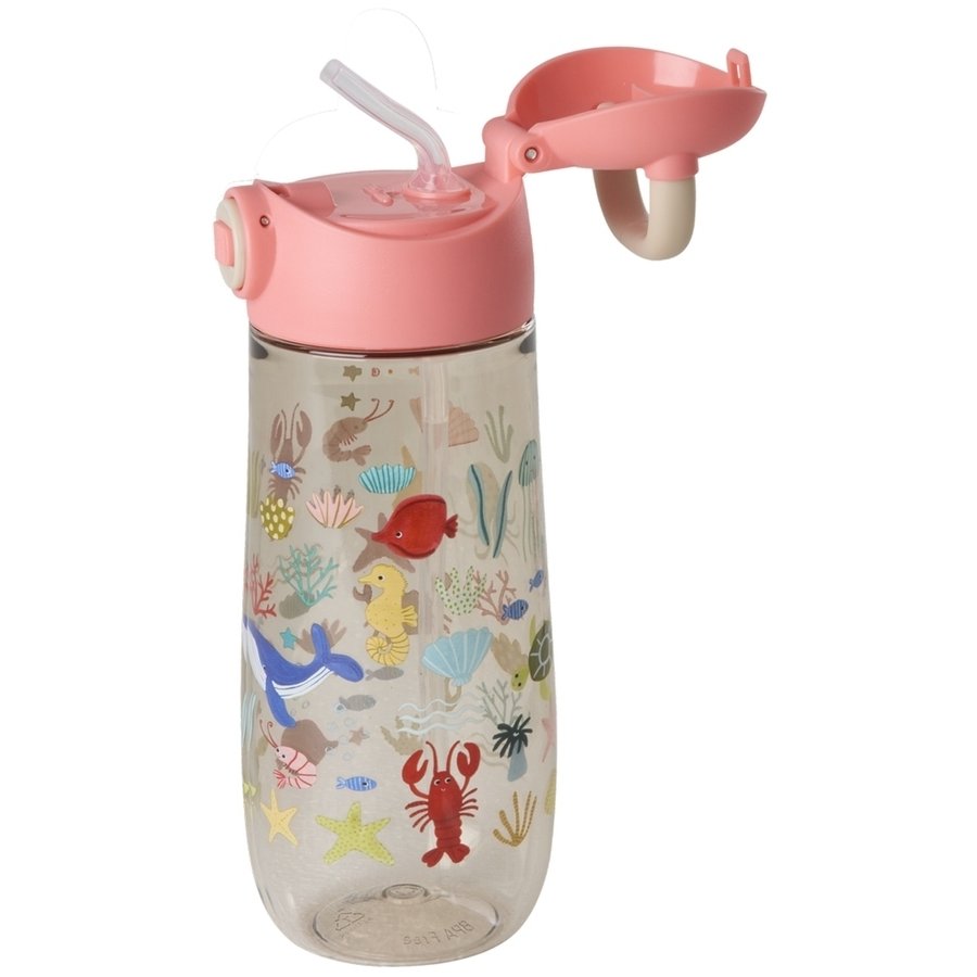 RICE KIDS Ocean Trinkflasche 550 ml, Coral