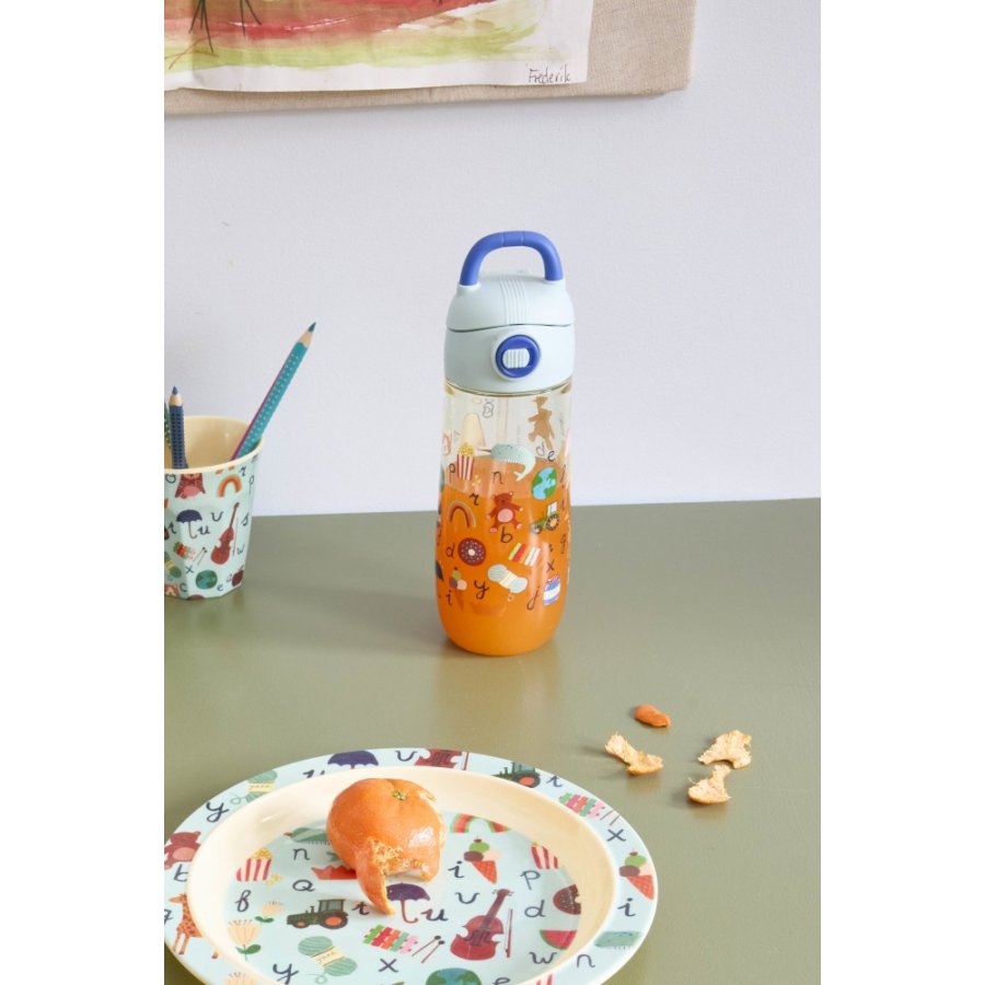 RICE KIDS Trinkflasche 550 ml, Blau