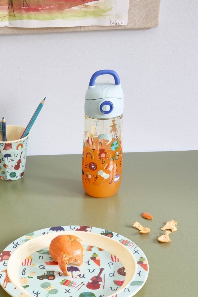 RICE KIDS Trinkflasche 550 ml, Blau