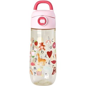 RICE KIDS Trinkflasche 550 ml, Pink