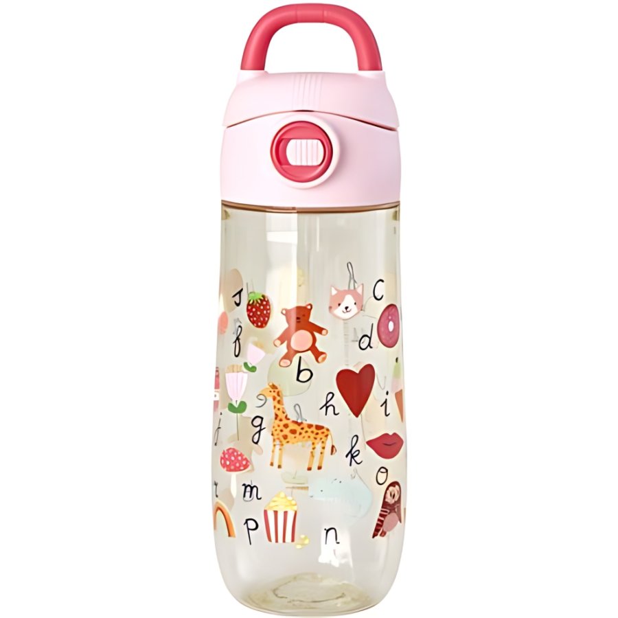 RICE KIDS Trinkflasche 550 ml, Pink