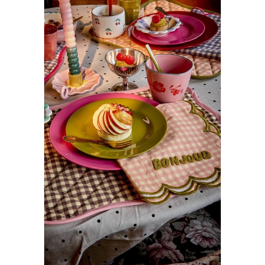 RICE D�kkeserviet 35x45 cm, Pretty Pink