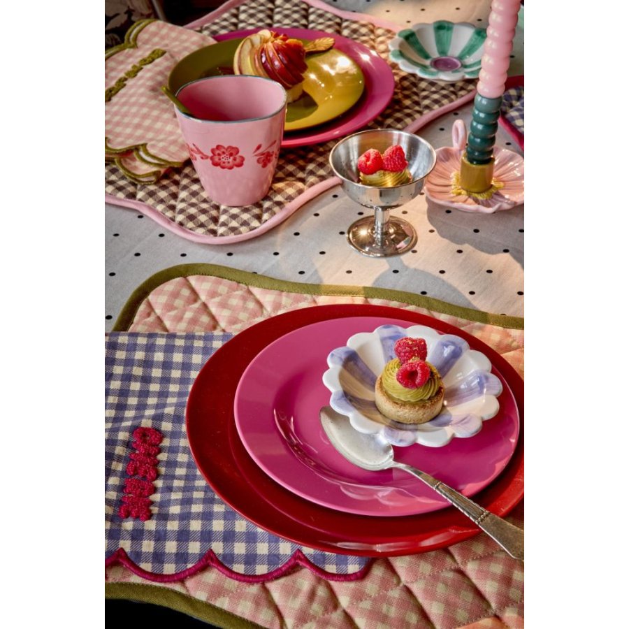 RICE D�kkeserviet 35x45 cm, Soft Rasberry