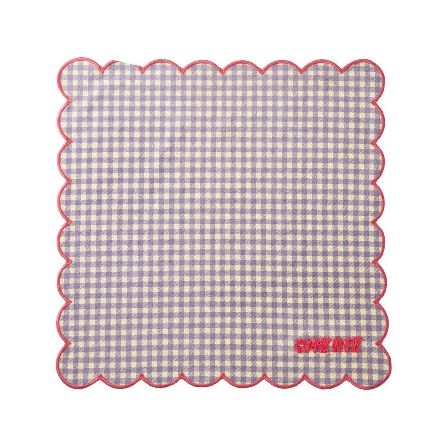 RICE D�kkeserviet 35x45 cm, Soft Rasberry