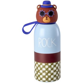 RICE KIDS Thermoflasche 350 ml, Bear/Brun