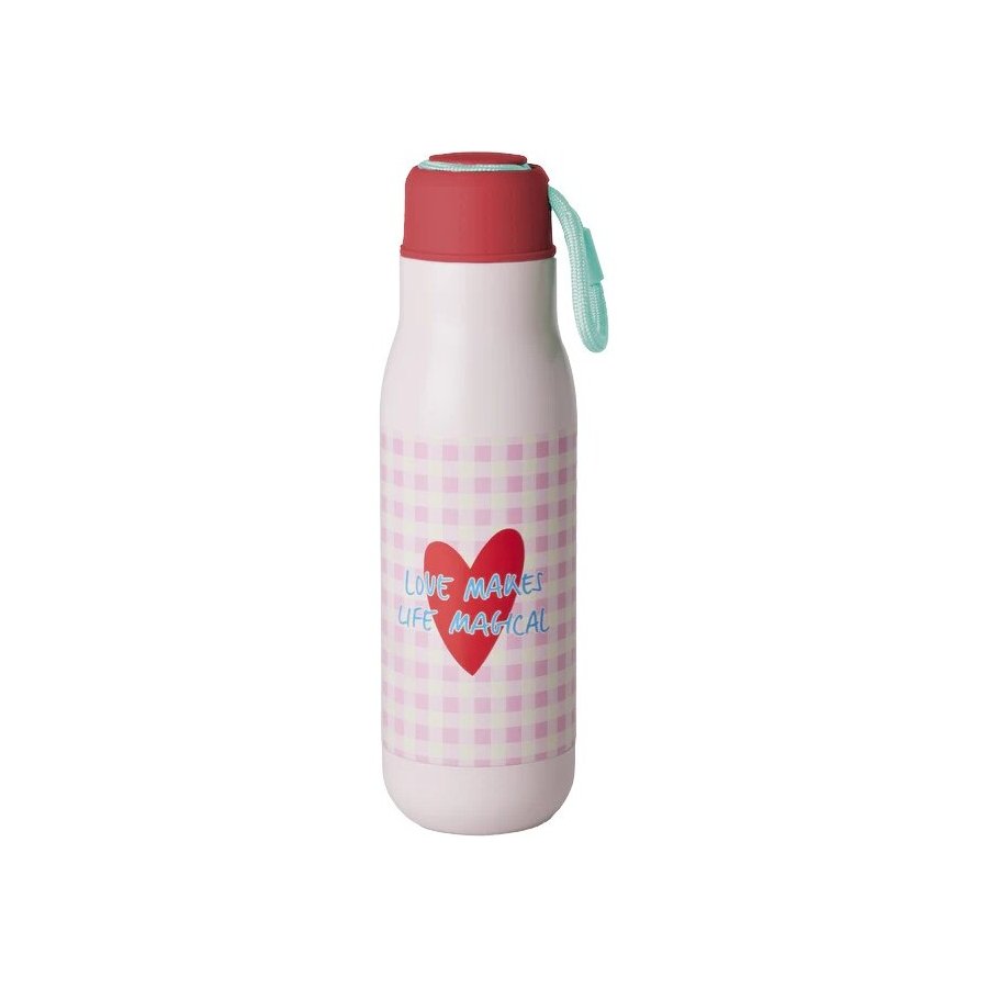 RICE Trinkflasche 500 ml, Pink