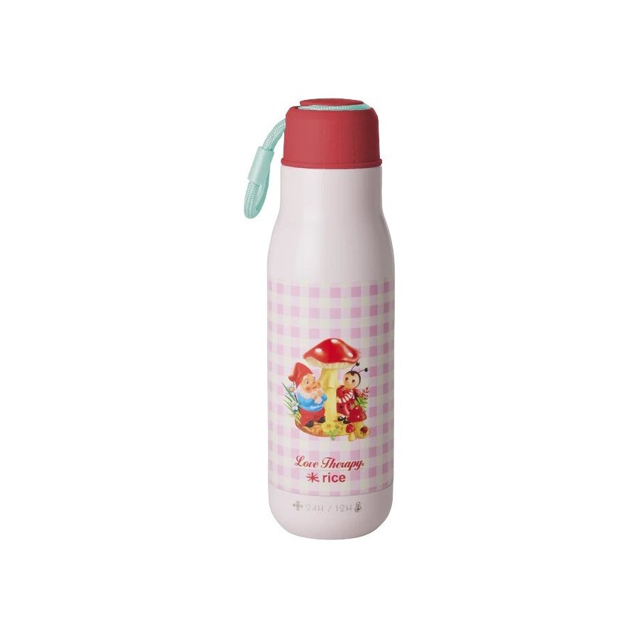 RICE Trinkflasche 500 ml, Pink