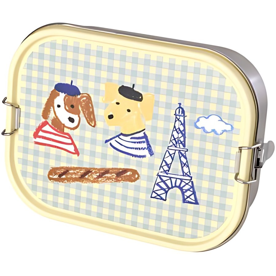 RICE KIDS Madkasse 1,4 L, Kids in Paris/Lys Bl�