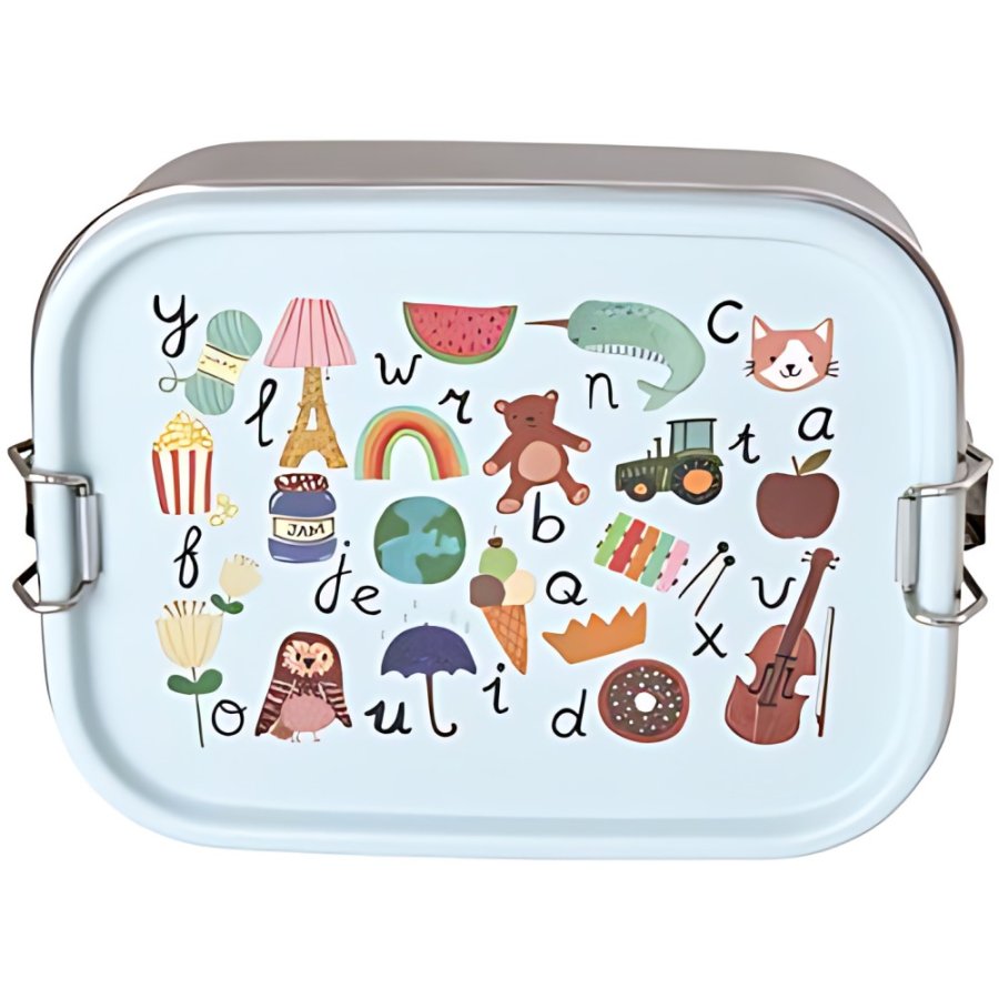 RICE KIDS Madkasse 800 ml, ABC/Bl�