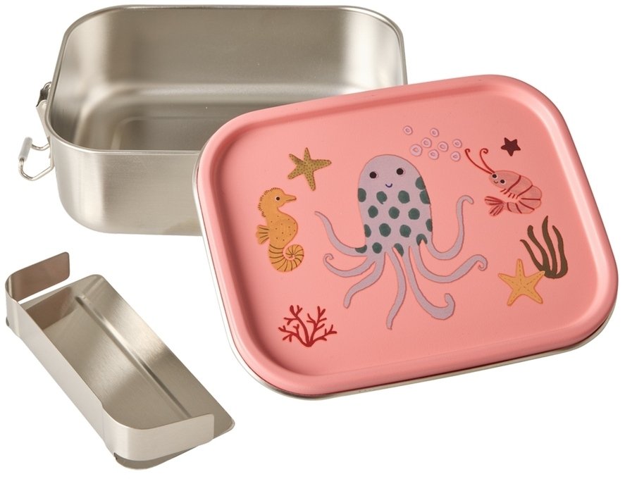 RICE KIDS Ocean Brotdose 800 ml, Coral