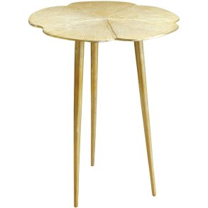 RICE Clover Beistelltisch H51 cm, Gold